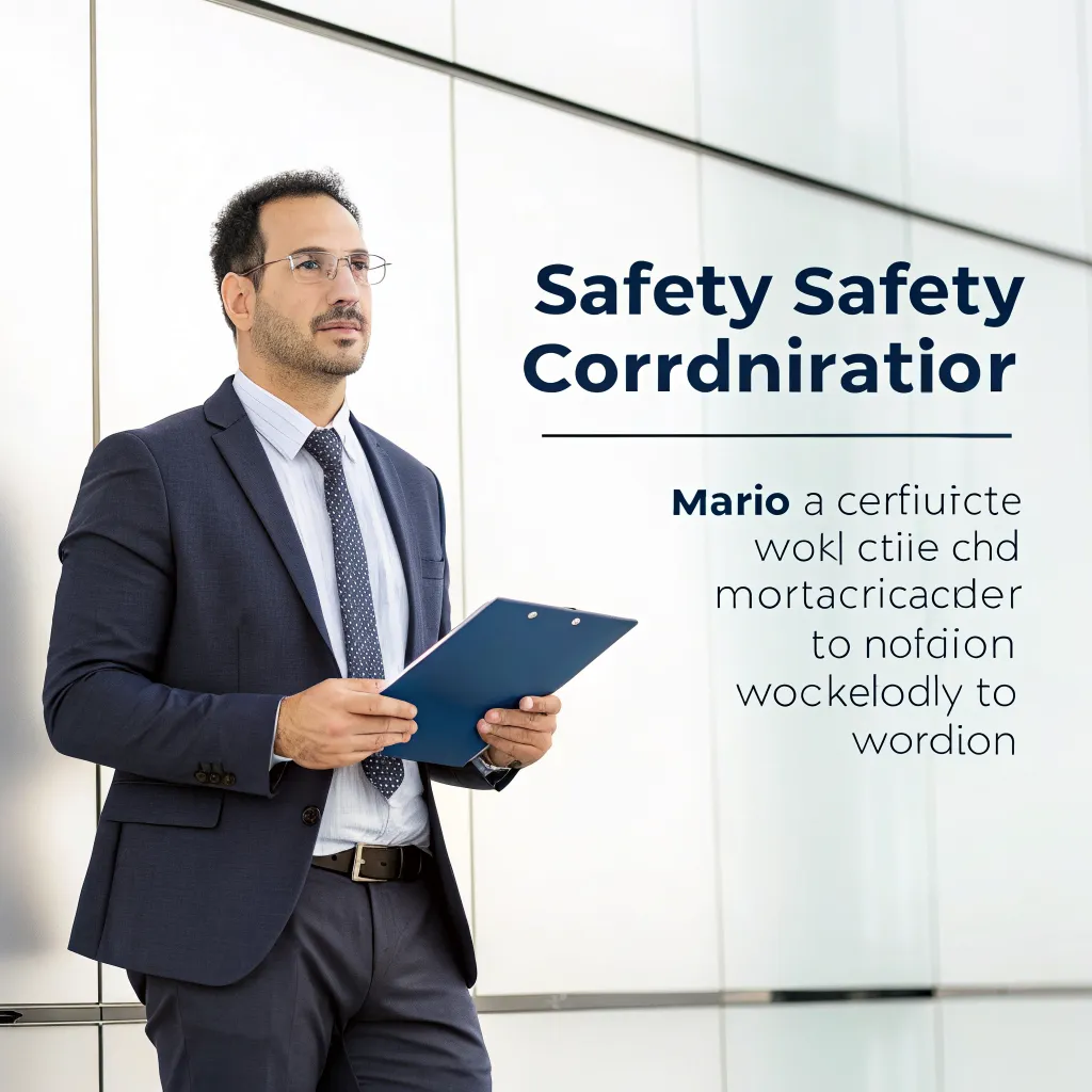 Safety Coordinator Marios